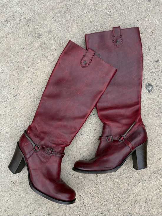 Frye Shoes - Frye Red Boots